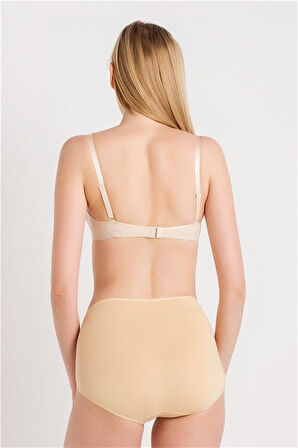 Düz Balenli Klasik Yarım Destekli Sütyen