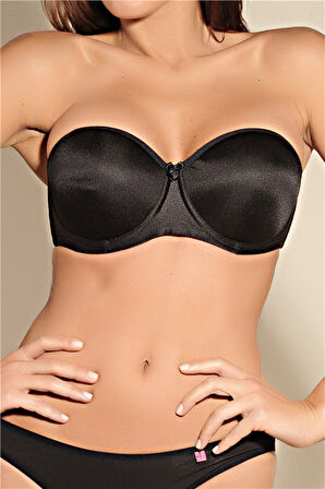 Kaburga Destekli Toparlayıcı Straplez Sütyen
