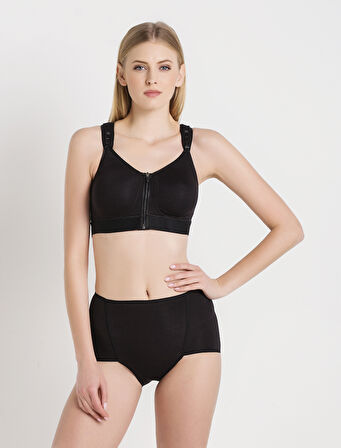  Önden Fermuarlı Meme Protez Sütyen