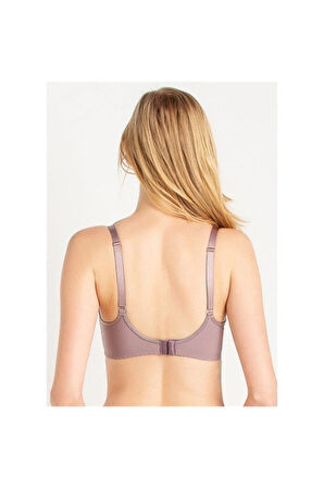 5910 Tüm Dantelli İnce Süngerli Dantelli Tam Cup Büyük Beden Toparlayıcı Sütyen