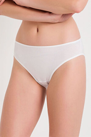 Geniş Kenarlı Penye Kumaşlı Normal Külot