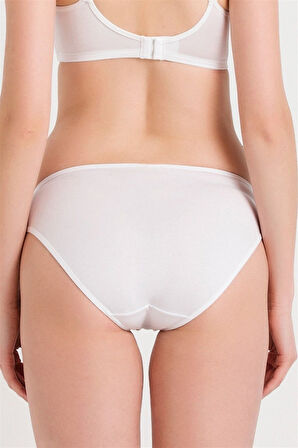 Geniş Kenarlı Penye Kumaşlı Normal Külot