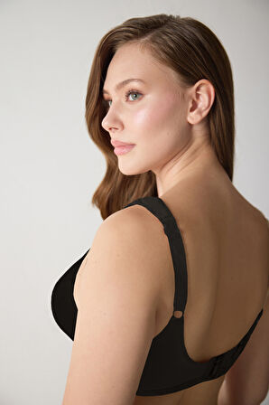 Penye Kalın Askılı Desteksiz Toparlayıcı Sütyen