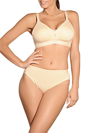 Süngersiz Düz Kumaşlı Toparlayıcı Sütyen