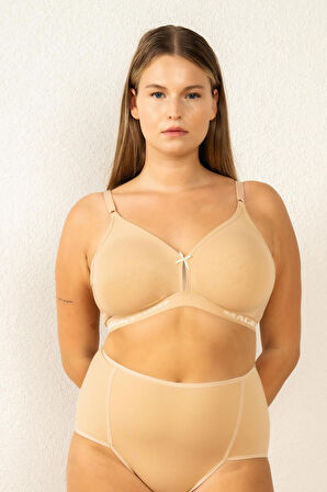 Süngersiz Düz Kumaşlı Toparlayıcı Sütyen