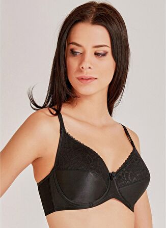 Magic Form Siyah Balensiz Sütyen