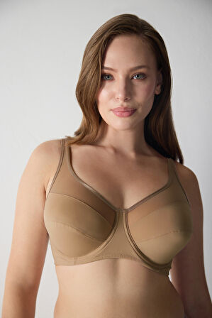 Basic Tül Detaylı Desteksiz Toparlayıcı Sütyen