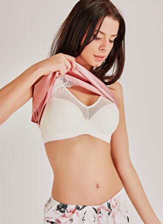 Magic Form Ekru Balensiz Sütyen