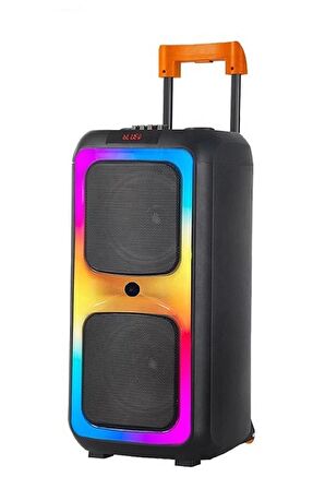 Taşınabilir Büyük Boy Rgb Bluetooth Mikrofonlu Parti Hoparlör Ndr-1097