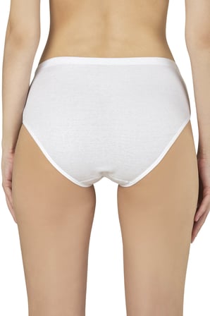 Özkan 0305 6'lı Paket Kadın Ribana Esnek Pamuklu Yüksek Bel Bato Külot