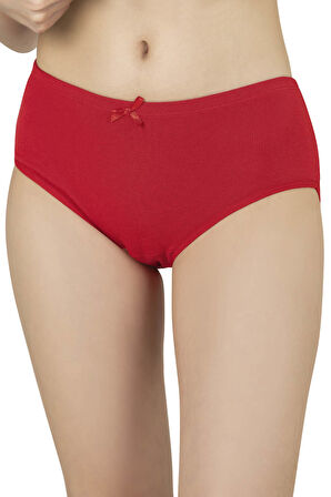 Özkan 0305 6'lı Paket Kadın Ribana Esnek Pamuklu Yüksek Bel Bato Külot