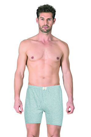 Özkan 0043 5'li Paket Erkek Pamuklu Penye Süprem Kumaş Esnek Rahat Paçalı Don Boxer Külot