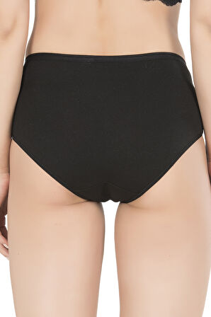 Özkan 23922 3'lü Paket Kadın Pamuklu Modal Esnek Yumuşak Yüksek Bel Bato Külot