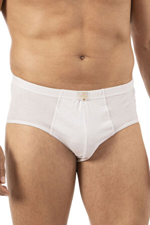 Özkan 0037 3'lü Paket Erkek %100 Pamuklu Penye Süprem Esnek Rahat Slip Külot