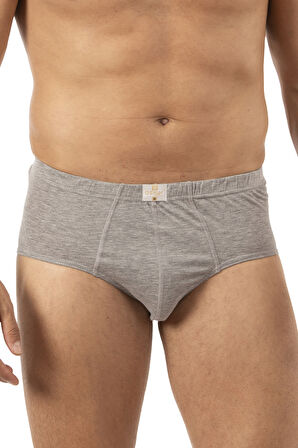 Özkan 0037 3'lü Paket Erkek %100 Pamuklu Penye Süprem Esnek Rahat Slip Külot