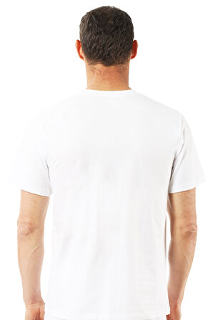 Özkan 0055 3'lü Paket Erkek %100 Pamuklu Süprem Esnek Rahat Kapalı Yaka Atlet Fanila