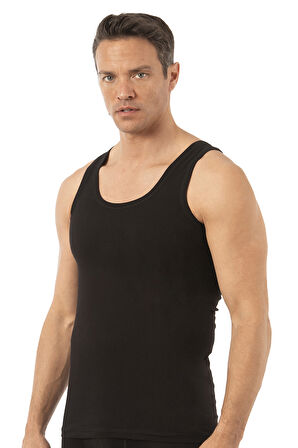 Özkan 0050 3'lü Paket Erkek %100 Pamuklu Süprem Esnek Rahat Kalın Askılı Atlet