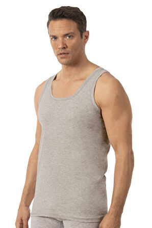 Özkan 0050 3'lü Paket Erkek %100 Pamuklu Süprem Esnek Rahat Kalın Askılı Atlet