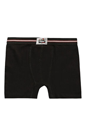 Özkan 0711 3'lü Paket Erkek Çocuk %100 Pamuklu Esnek Yumuşak Boxer Şort