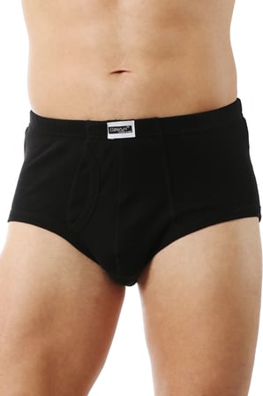 Özkan 0117 3'lü Paket Erkek Pamuklu Ribana Torbalı Esnek Yumuşak Rahat Slip Külot