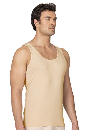 Özkan 10852 5'li Paket Erkek Premium Kumaş Pamuklu Modal Esnek Rahat Kalın Askılı Atlet