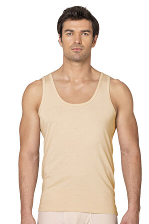 Özkan 10852 5'li Paket Erkek Premium Kumaş Pamuklu Modal Esnek Rahat Kalın Askılı Atlet