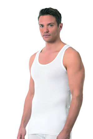 Özkan 10852 3'lü Paket Erkek Premium Esnek Kumaş Pamuklu Modal Kalın Askılı Atlet