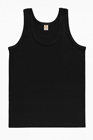 Özkan 0801 5'li Paket Erkek Çocuk %100 Pamuklu Ribana Kumaş Esnek Rahat Atlet