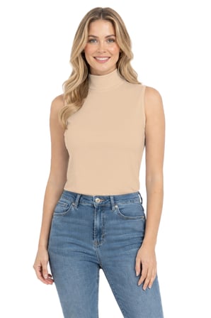 Özkan 27813 3'Lü Paket Kadın Pamuklu Modal Esnek Rahat Karışık Renk Balıkçı Yaka Sıfır Kol T-Shirt