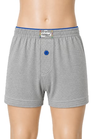 özkan 31223 3'lü paket erkek çocuk %100 pamuklu premium kumaş rahat klasik kesim süprem penye boxer şort külot