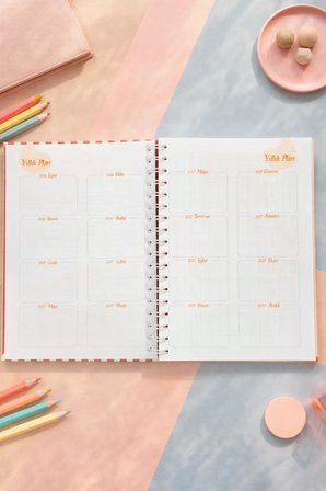 Lizy 2026-2027 Spiralli Akademik Planlayıcı Ajanda 17X24 cm Tasarım-9
