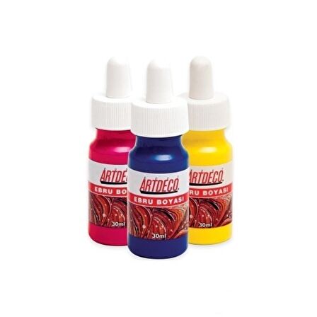 Artdeco Ebru Boyası 30 Ml Kahverengi
