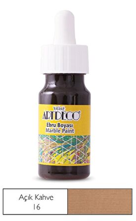 Artdeco 30 Ml Ebru Boyası 16b-16 Kahverengi