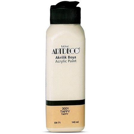 ARTDECO AKRİLİK BOYA 140ml TAFFY 3001