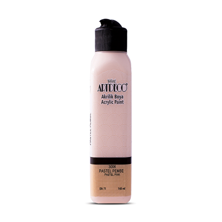 Artdeco Akrilik Boya 140 ML Pastel Pembe 070R-3006