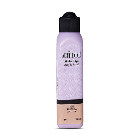 Artdeco Akrilik Boya 140 Ml Açık Lila