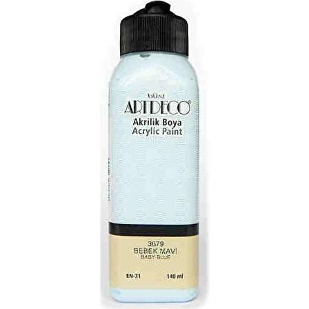 Artdeco Akrilik Boya 140 ML Bebek Mavi 070R-3679