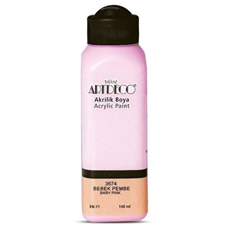 Artdeco Akrilik Boya 140 ml Bebek Pempe - 4 adet