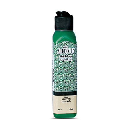 Artdeco Akrilik Boya 140 Ml Haki Yeşil