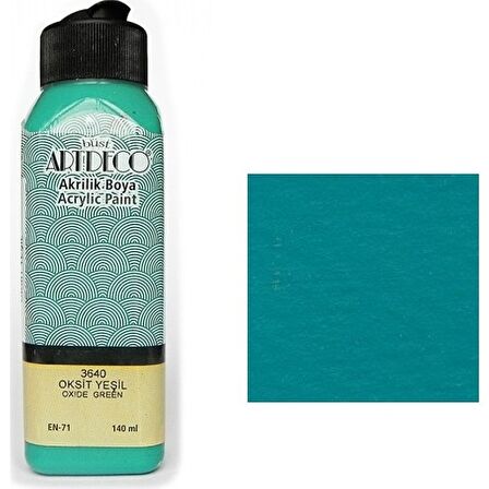 Artdeco Akrilik Boya 140 Ml Oksit Yeşil