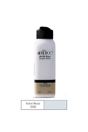Koton Beyaz Akrilik Boya 140 Ml.