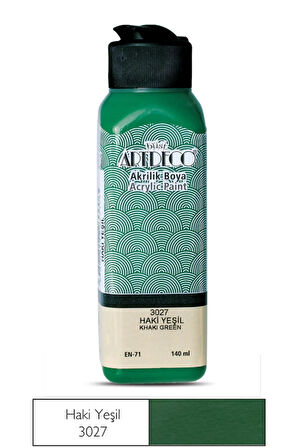 Akrilik Boya 140 ml Haki Yeşil Akrilik Boya