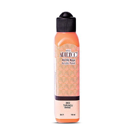 Artdeco Akrilik Boya 140 Ml Turuncu Y-070R-3603