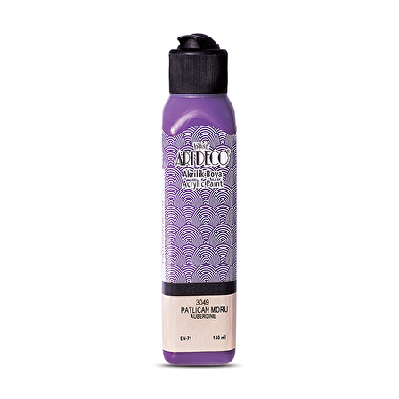 Artdeco Akrilik Boya 140 ML Patlıcan Moru 070R-3049