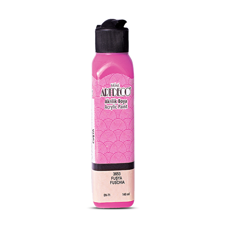 Artdeco Akrilik Boya 140 Ml Fuşya Y-070R-3653