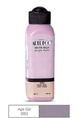 140ml Açık Gül Akrilik Boya Y-070r-3052