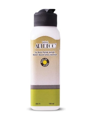 Artdeco Su Bazlı Parlak Vernik140 ml - 3 adet