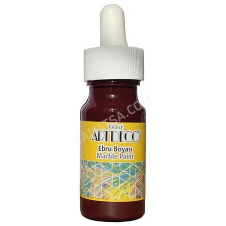 Artdeco Ebru Boyası Damlalıklı 30 Ml. Mürdüm