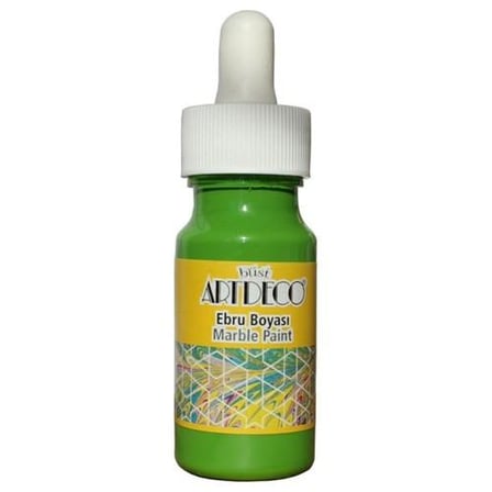 Artdeco Ebru Boyası Damlalıklı 30 Ml. Fıstık Yeşili