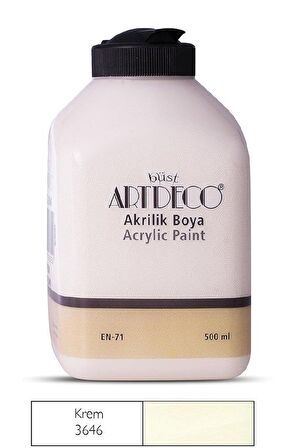 Artdeco Akrilik Boya 500 ml Renk Seçenekli